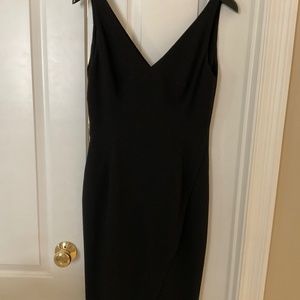 Donna Karan New York Black Wrap Dress